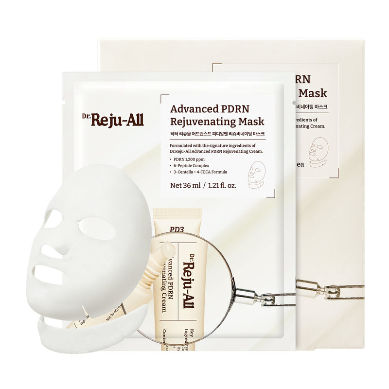 Advanced PDRN Rejuvenating Mask — official product photograph; package size unconfirmed