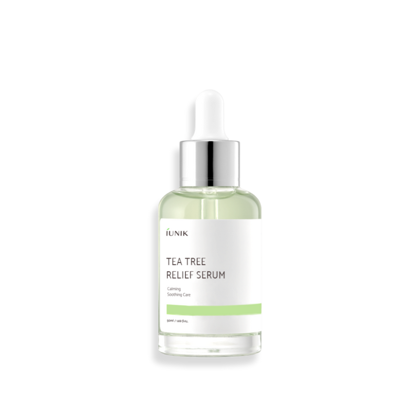 Tea Tree Relief Serum — official product photograph; package size unconfirmed