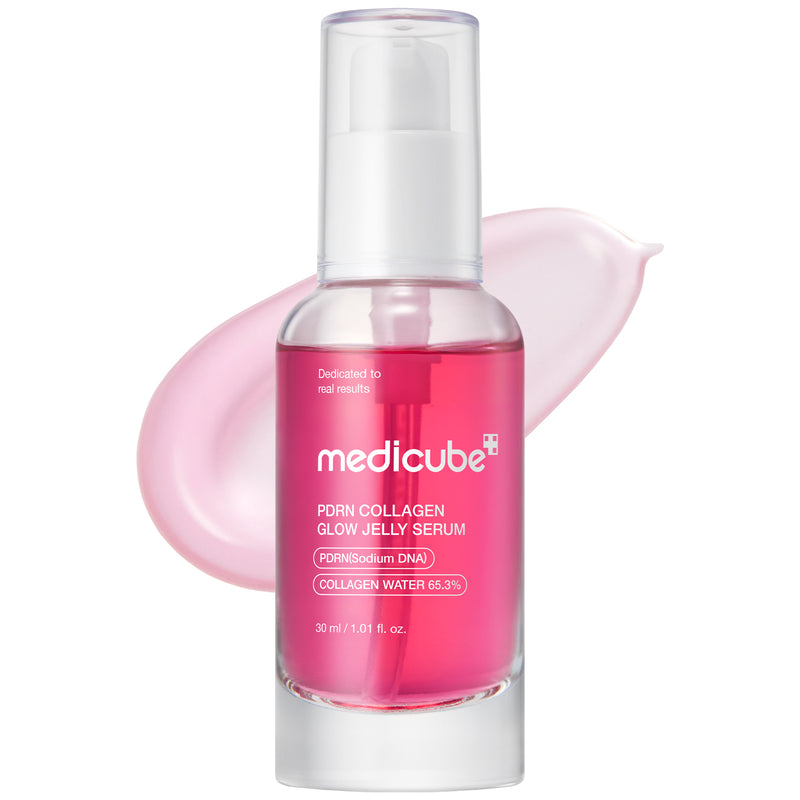 PDRN Pink Collagen Glow Jelly Serum — official product photograph; package size unconfirmed