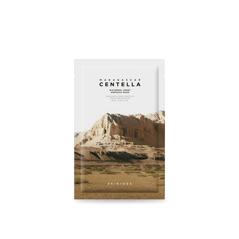 Centella Watergel Sheet Ampoule Mask — official product photograph; package size unconfirmed