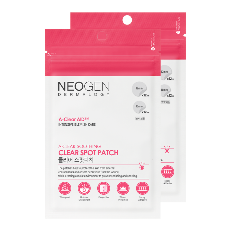 A-Clear Aid Soothing Spot Patch, 24 Count (2 Packs) — official product photograph; package size unconfirmed