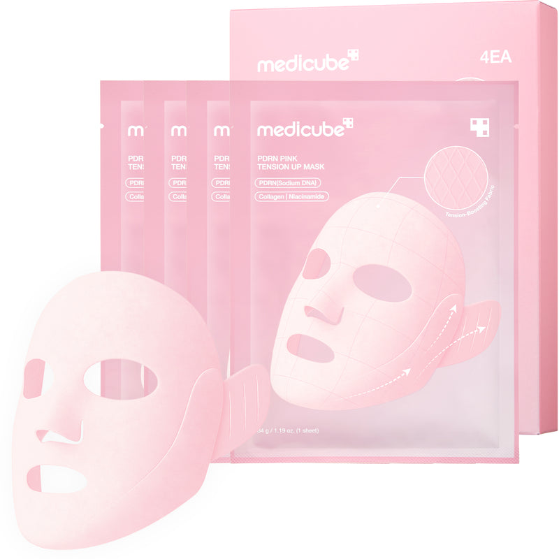 PDRN Pink Tension Up Mask — official product photograph; package size unconfirmed