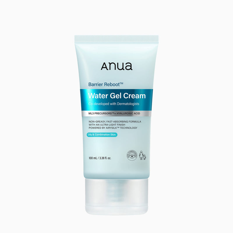 Barrier Reboot Water Gel Cream — official product photograph; package size unconfirmed