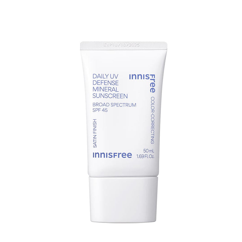 Daily UV Defense Mineral Sunscreen Broad Spectrum SPF 45 with Color Correcting — official product photograph; package size unconfirmed