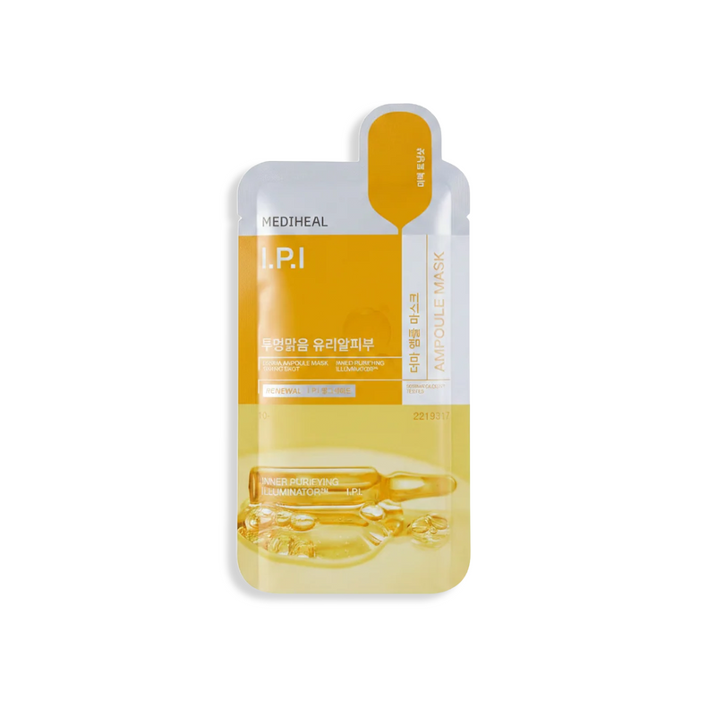 Derma Ampoule Mask I.P.I — official product photograph; package size unconfirmed