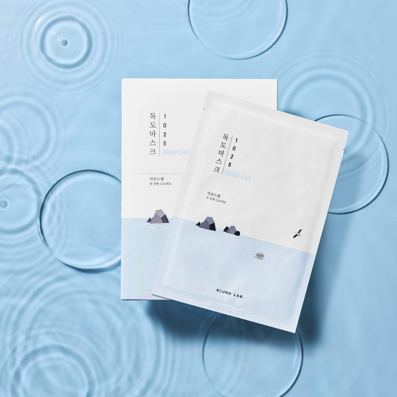 1025 Dokdo Water Gel Mask Sheet — official product photograph; package size unconfirmed