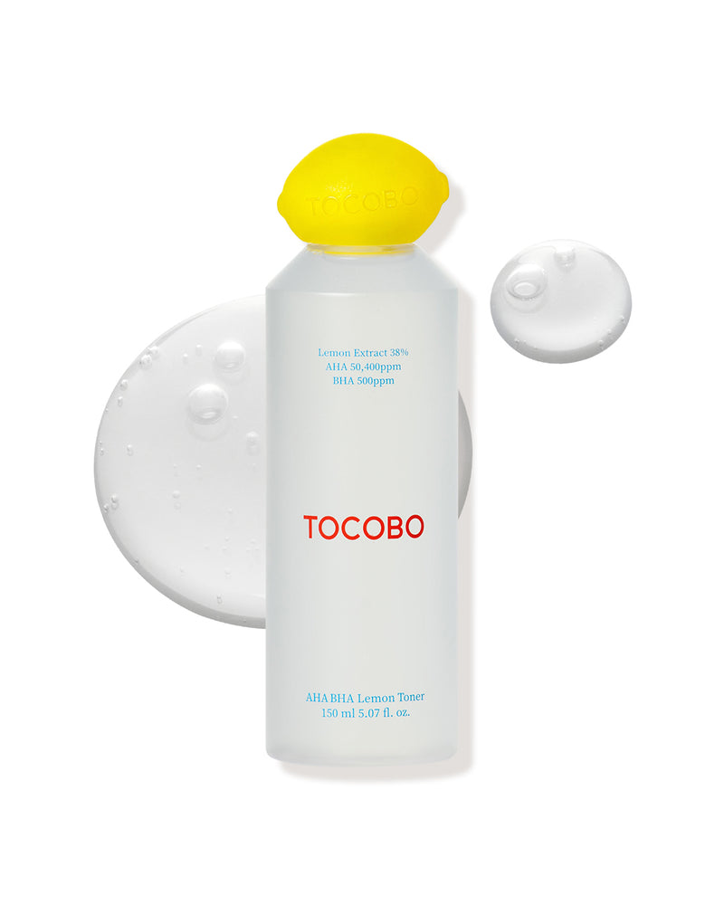 AHA BHA Lemon Toner — official product photograph; package size unconfirmed