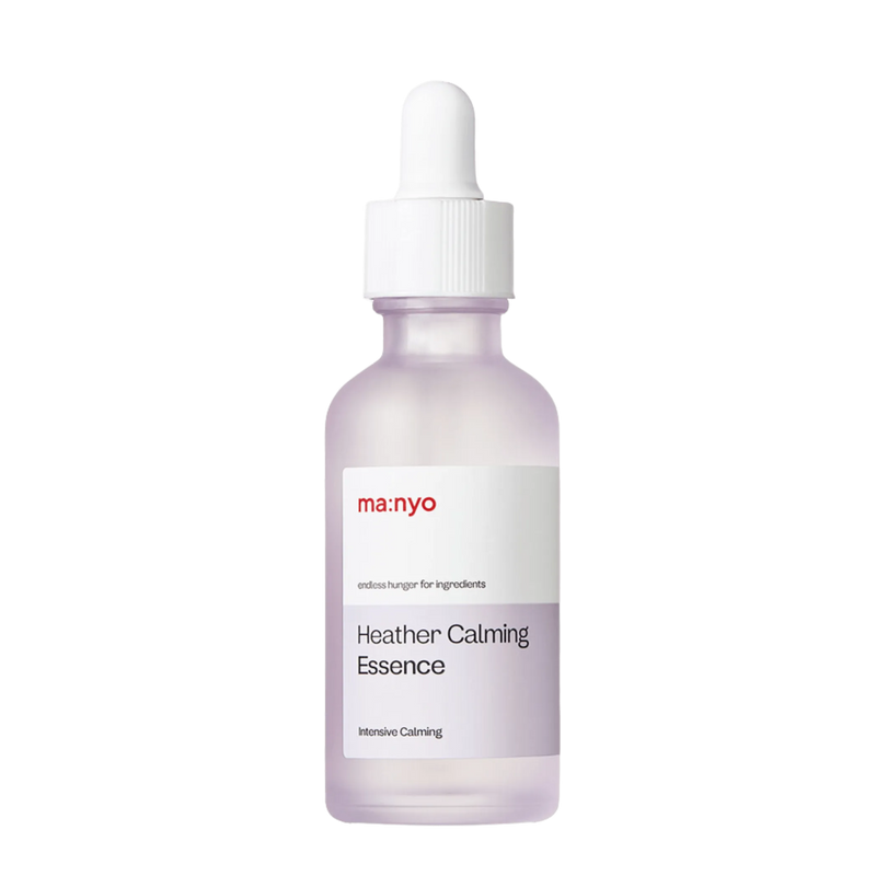 Heather Calming Essence — official product photograph; package size unconfirmed