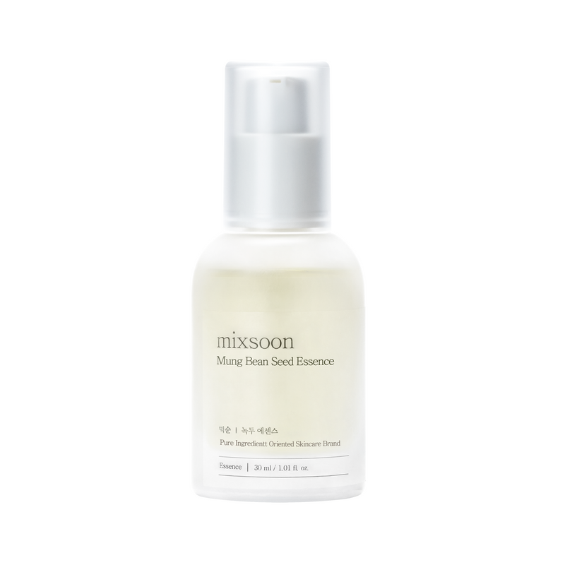 mixsoon Mung Bean Seed Essence 30ml — official product photograph; package size unconfirmed