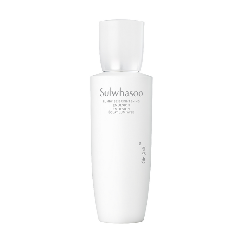 Lumiwise Brightening Essence Emulsion — official product photograph; package size unconfirmed