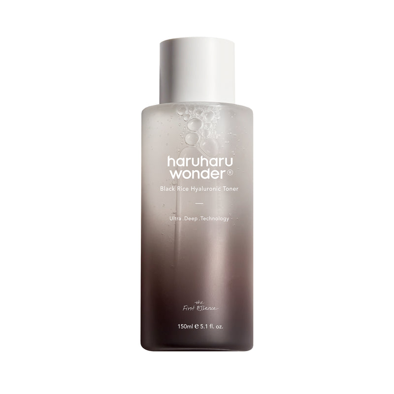 Black Rice Hyaluronic Toner — official product photograph; package size unconfirmed