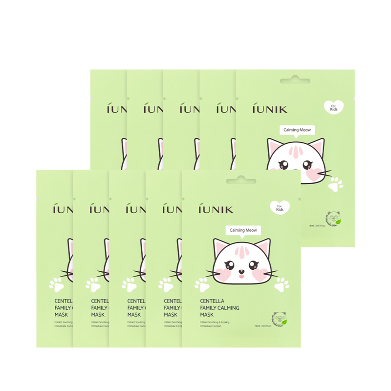 Centella Family Calming Mask For Kids — official product photograph; package size unconfirmed