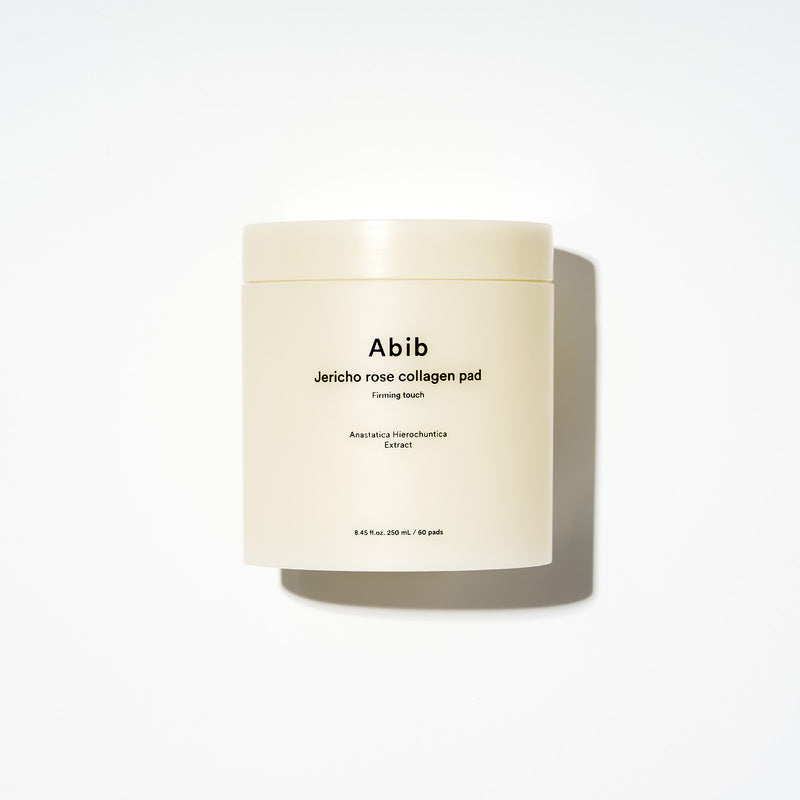 Jericho rose non-animal collagen pad firming touch — official product photograph; package size unconfirmed