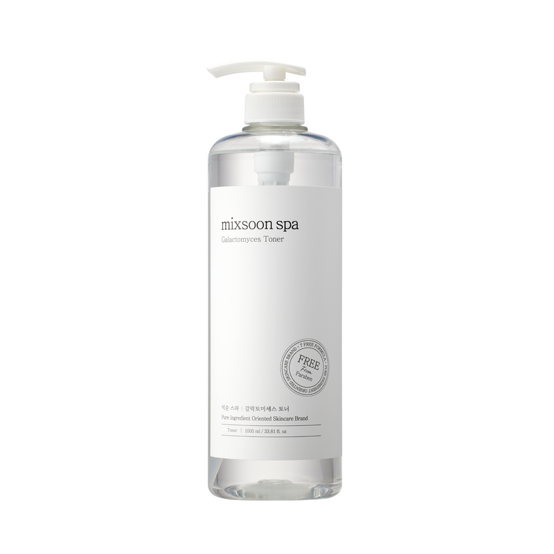 mixsoon spa Galactomyces Toner 1000ml — official product photograph; package size unconfirmed