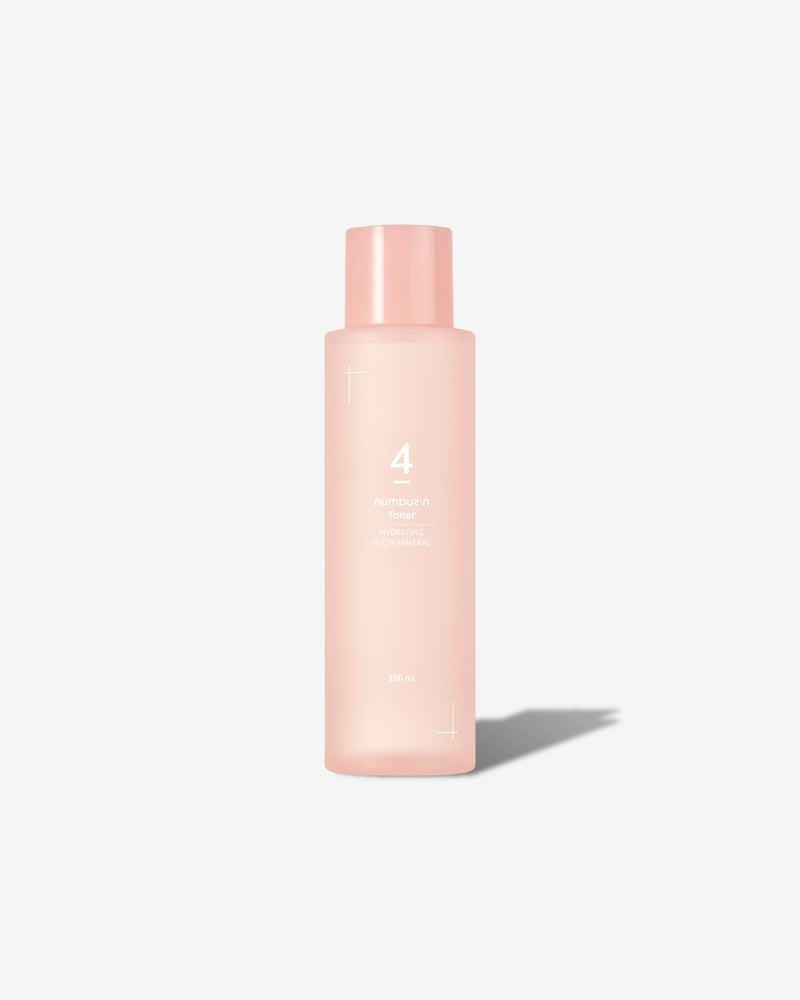 No.4 Hydrating Glow Mineral Toner — official product photograph; package size unconfirmed