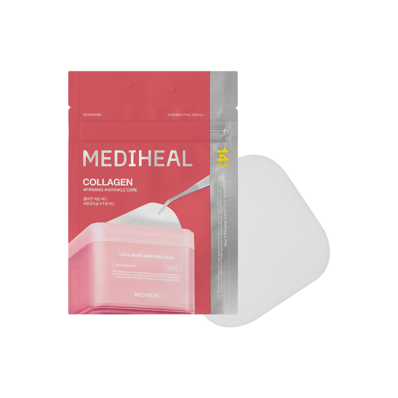 Collagen Ampoule Pad - Travel Size (14 Count) — official product photograph; package size unconfirmed