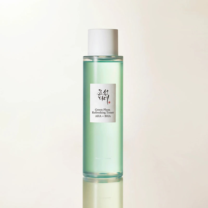 Green Plum Refreshing Toner : AHA + BHA — official product photograph; package size unconfirmed