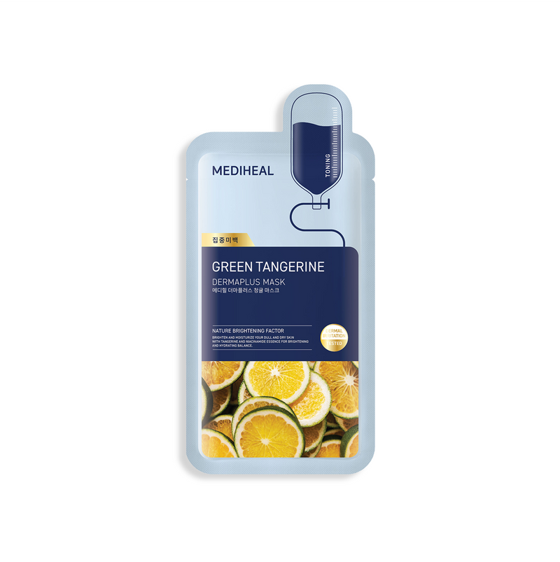 Dermaplus Green Tangerine Mask — official product photograph; package size unconfirmed