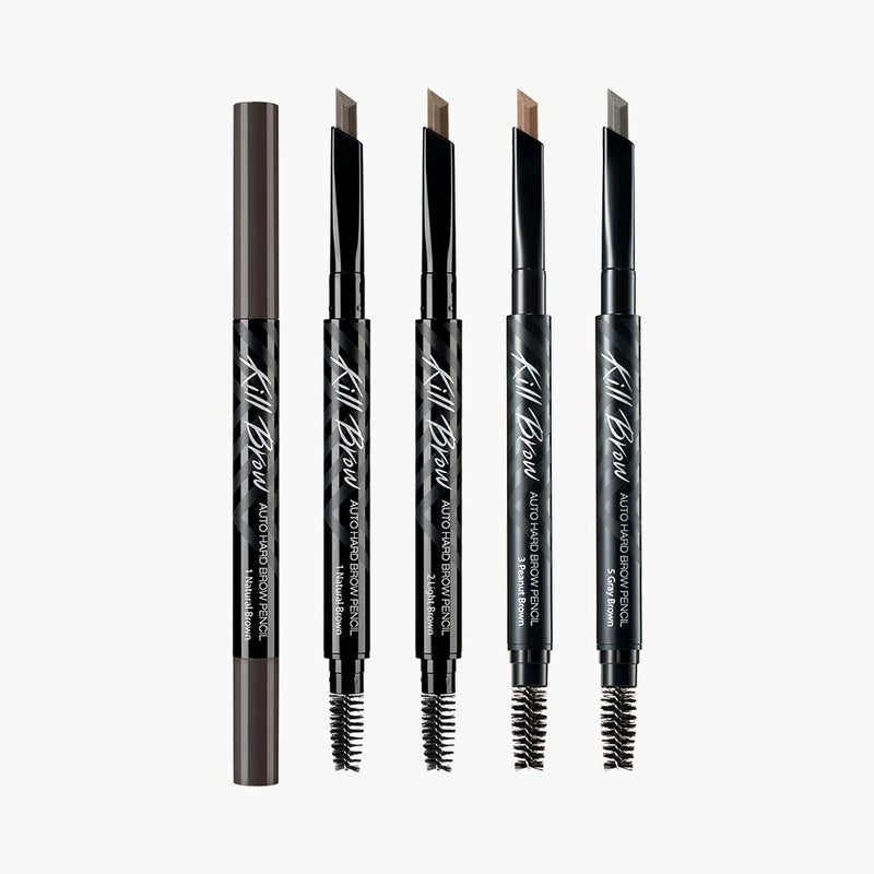 [CLIO] Auto Hard Eye Brow Pencil — official product photograph; package size unconfirmed