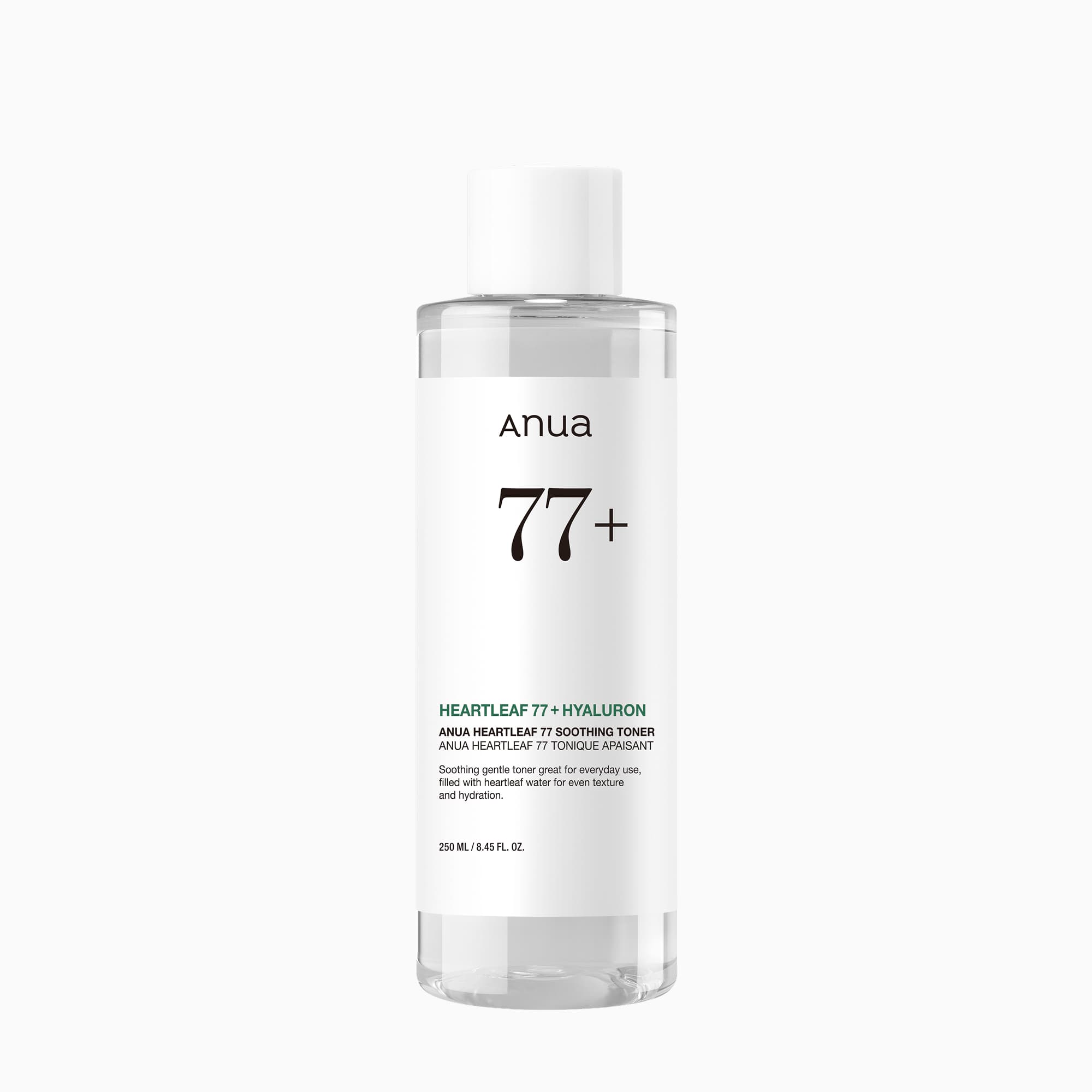 Heartleaf 77 Soothing Toner — official product photograph; package size unconfirmed