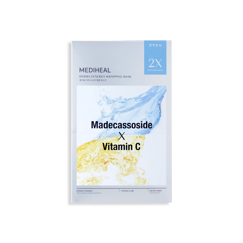 Derma Synergy Wrapping Mask Toning — official product photograph; package size unconfirmed