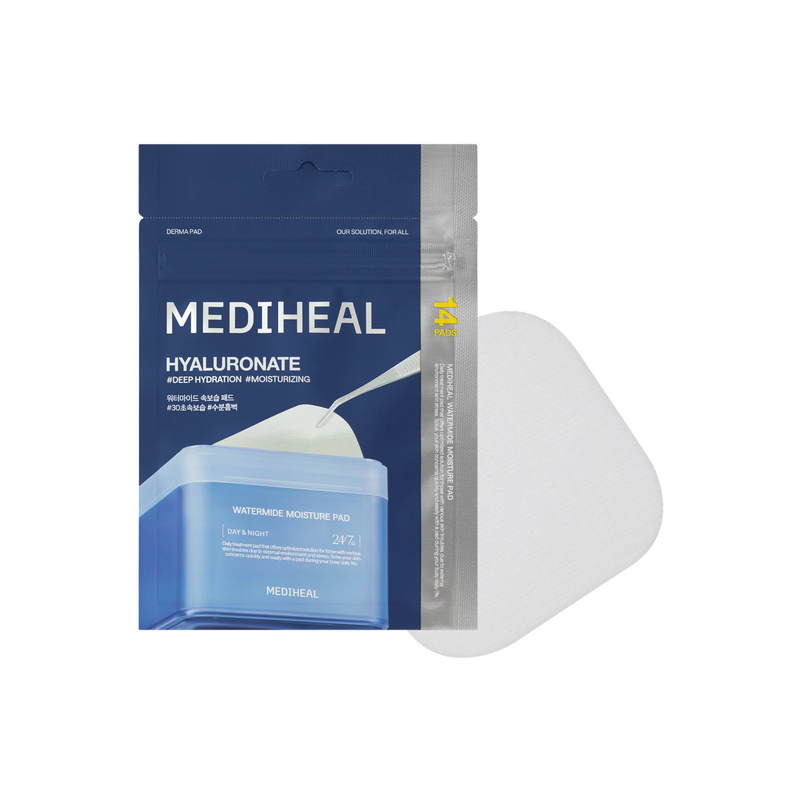 Watermide Deep Hydration Pad - Travel Size (14 Count) — official product photograph; package size unconfirmed