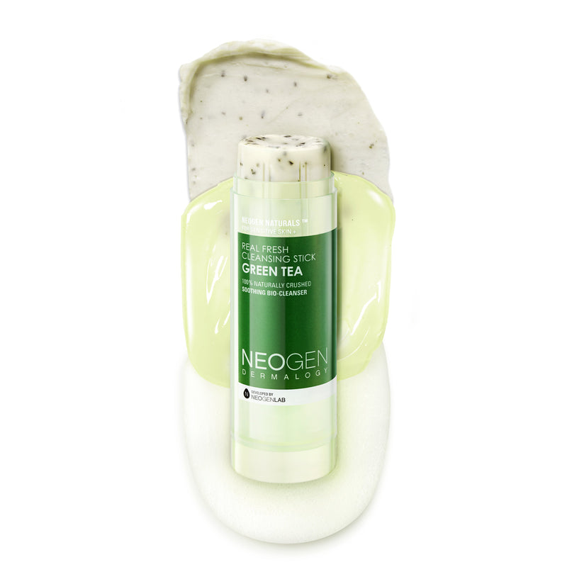 REAL FRESH CLEANSING STICK GREEN TEA — official product photograph; package size unconfirmed