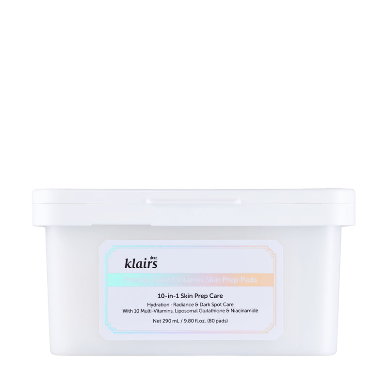 Freshly Juiced Vitamin Skin Prep Pads — official product photograph; package size unconfirmed