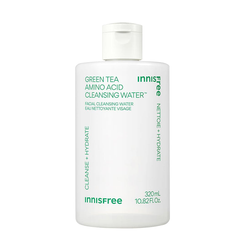 Green Tea Amino Acid Cleansing Water — official product photograph; package size unconfirmed