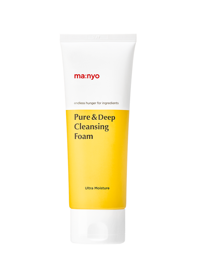 Pure & Deep Cleansing Foam — official product photograph; package size unconfirmed