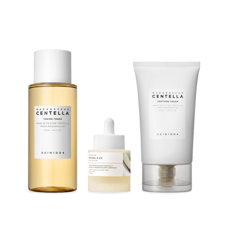 Retinol Glow Routine Set — official product photograph; package size unconfirmed