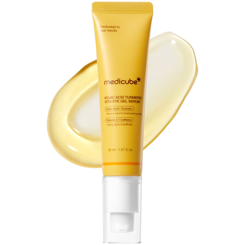 Kojic Acid Turmeric Eye Gel Serum — official product photograph; package size unconfirmed