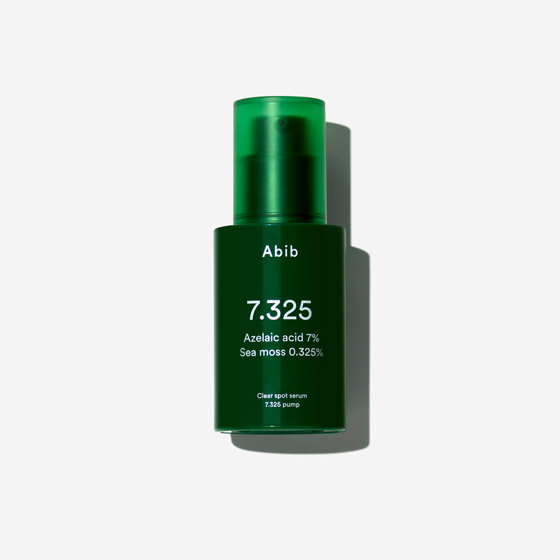 Clear spot serum 7.325 pump — official product photograph; package size unconfirmed