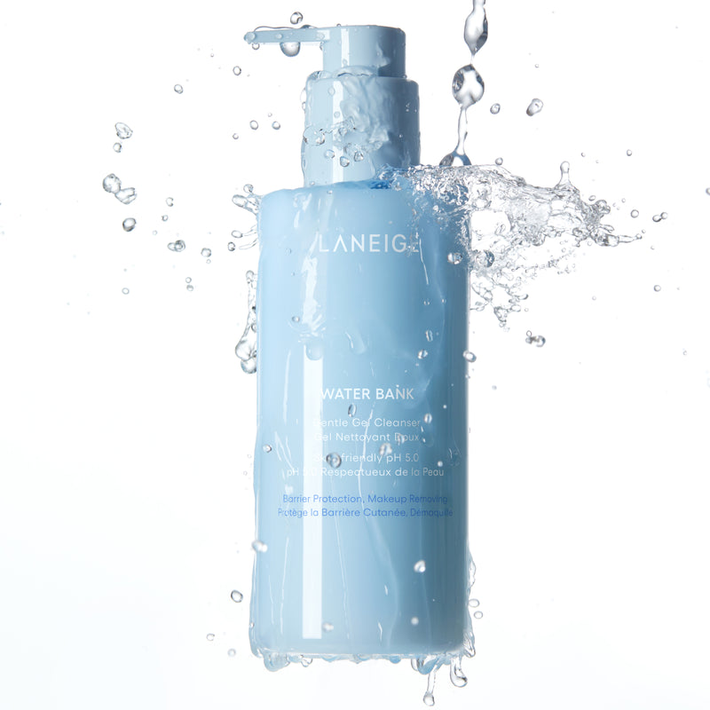 Water Bank Gentle Gel Cleanser — official product photograph; package size unconfirmed