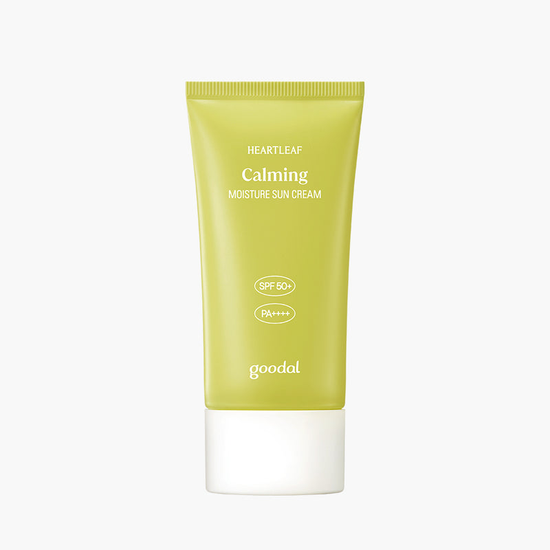 [GOODAL] Houttuynia Cordata Calming Moisture Sun Cream — official product photograph; package size unconfirmed