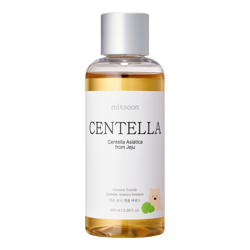mixsoon Soondy Centella Asiatica Essence 100ml — official product photograph; package size unconfirmed