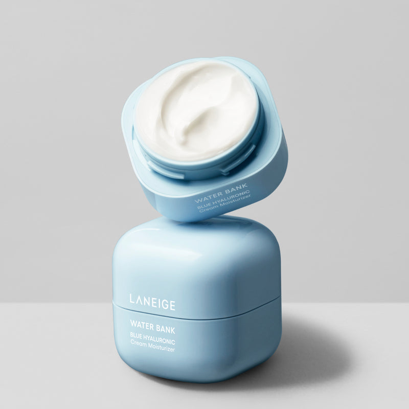 Water Bank Blue Hyaluronic Cream + Refill Duo — official product photograph; package size unconfirmed