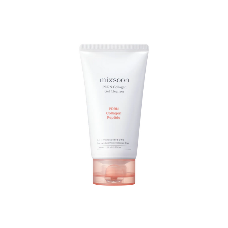 mixsoon PDRN Collagen Gel Cleanser 100ml — official product photograph; package size unconfirmed