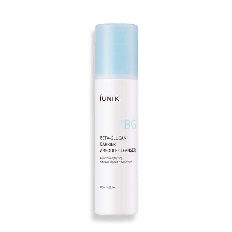 Beta-Glucan Barrier Ampoule Cleanser — official product photograph; package size unconfirmed