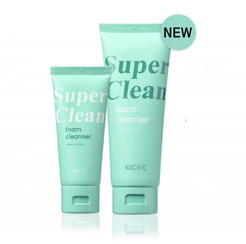 Nacific Super Clean Foam Cleanser — official product photograph; package size unconfirmed