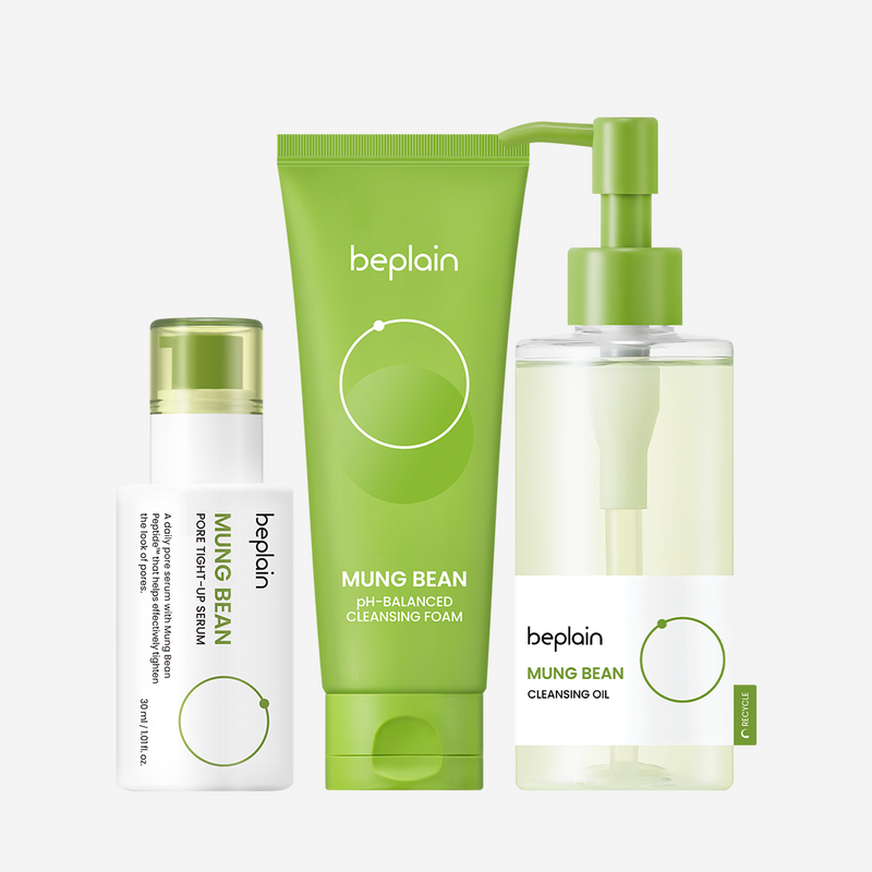 Poreless Recipe, Skin Detox Trio Set — official product photograph; package size unconfirmed
