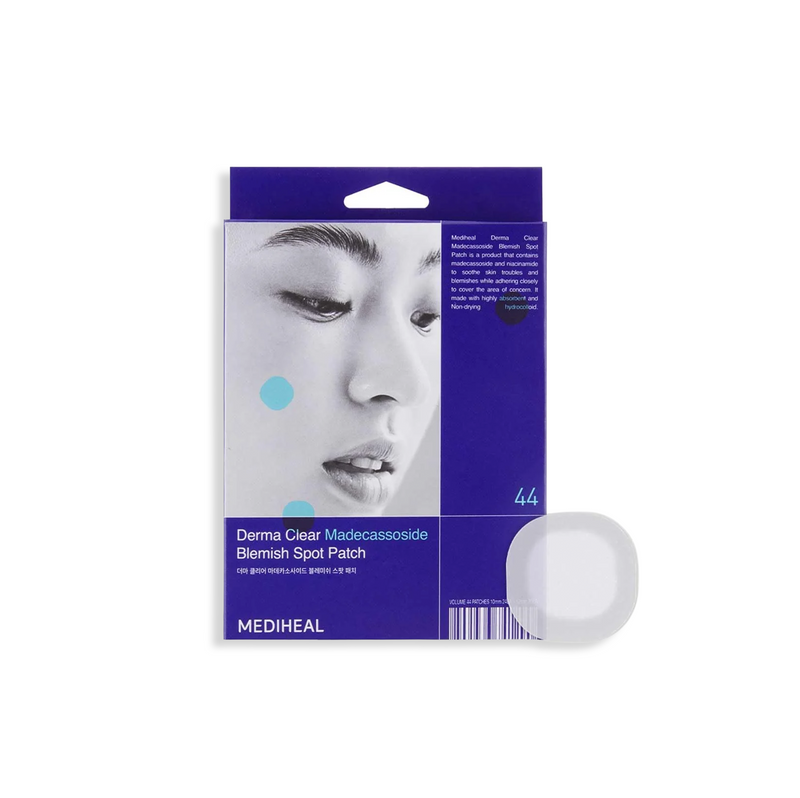 Derma Clear Madecassoside Blemish Spot Patch — official product photograph; package size unconfirmed