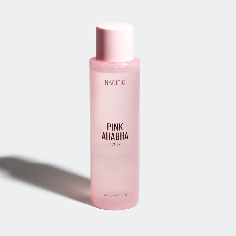 Nacific Pink AHA BHA Toner — official product photograph; package size unconfirmed