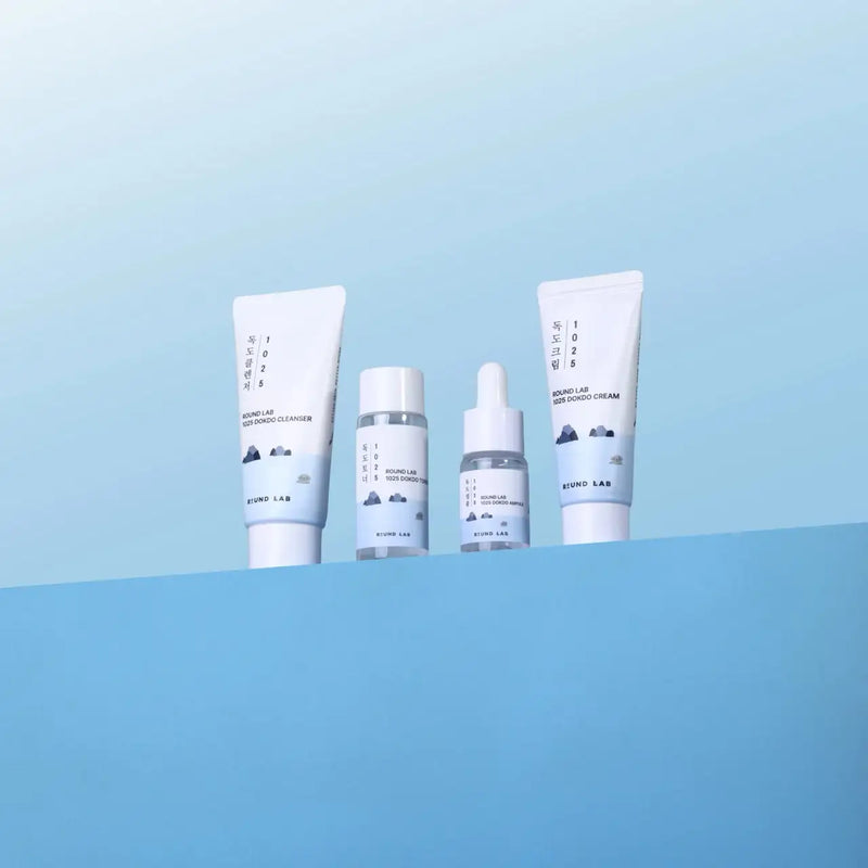 1025 Dokdo Travel Routine Trial Kit — official product photograph; package size unconfirmed