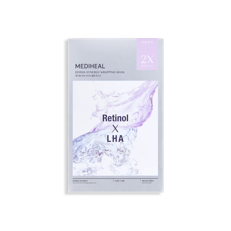 Derma Synergy Wrapping Mask Pore — official product photograph; package size unconfirmed