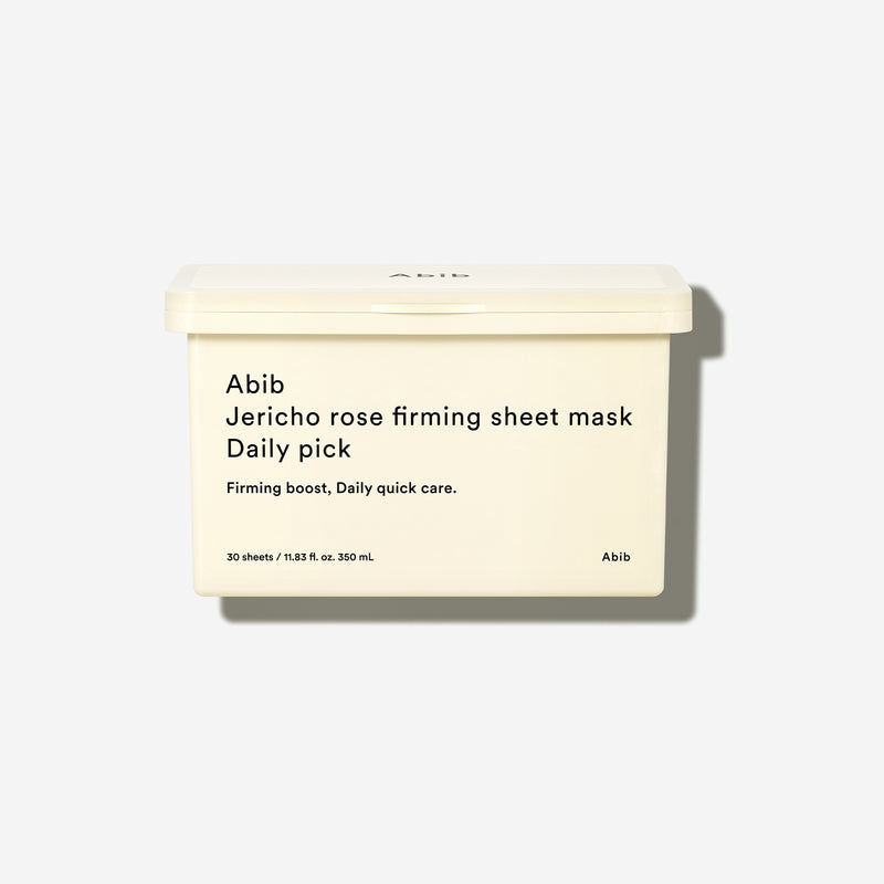Jericho rose firming sheet mask Daily pick — official product photograph; package size unconfirmed