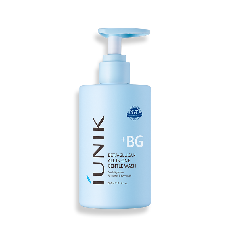 Beta-Glucan All In One Gentle Wash — official product photograph; package size unconfirmed