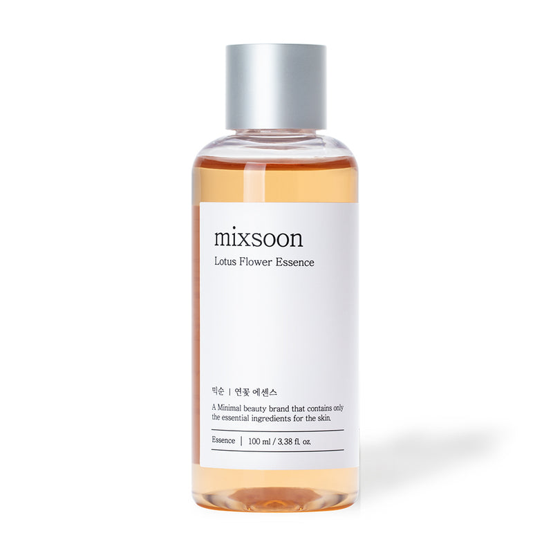 mixsoon Lotus Flower Essence 100ml — official product photograph; package size unconfirmed