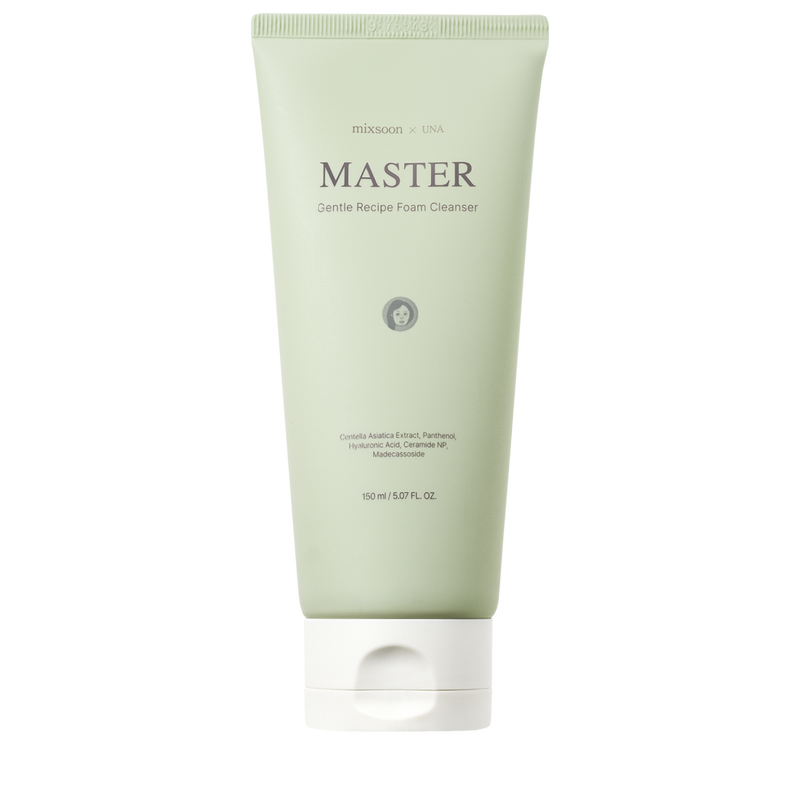 mixsoon Master Gentle Recipe Foam Cleanser 150ml — official product photograph; package size unconfirmed