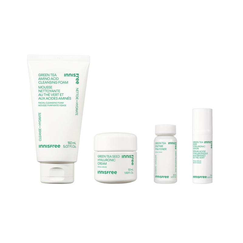 Green Tea Hydration Heroes Set — official product photograph; package size unconfirmed